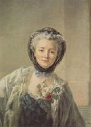 Francois-Hubert Drouais Madame Drouais Wife of the Artist (mk05) oil painting artist